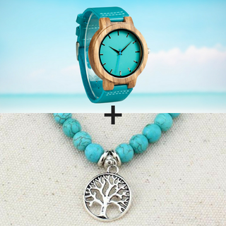 Sky Blue + Pearl of the Orient Bracelet