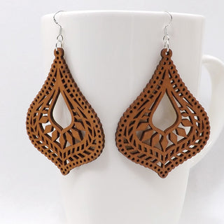 Poly Wooden Earrings