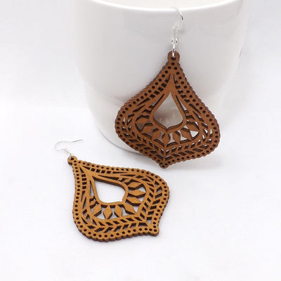 Poly Wooden Earrings